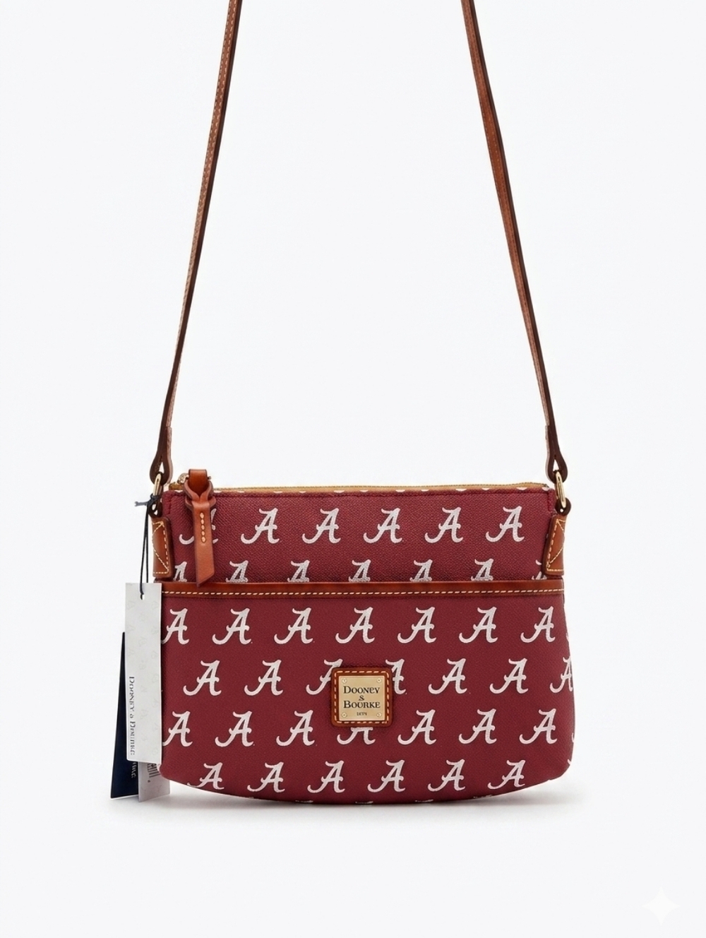 Dooney & Bourke Collegiate University Of  Alabama Small Zip Crossbody Bag